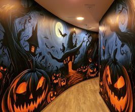 Ý Tưởng Vẽ Tranh Halloween – Những Phong Cách Trang Trí Ấn Tượng Cho Mọi Không Gian