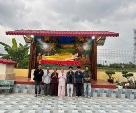 VẼ BACKGROUND KHÔNG GIAN ĐỨC PHẬT NHẬP NIẾT BÀN – TẠO KHÔNG GIAN TĨNH LẶNG, AN NHIÊN
