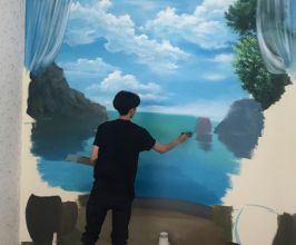 Vẽ Tranh Phong Cảnh Trang Trí Nhà Ở – Mang Thiên Nhiên Vào Không Gian Sống