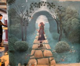 Vẽ Tranh Tường Trang Trí Nhà Hàng – Tạo Không Gian Ẩm Thực Độc Đáo Cùng Thiendecor