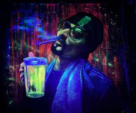 Vẽ Tranh Tường Nhân Vật Snoop Dogg Cho Không Gian Quán Beer – Phong Cách Hip-Hop Cá Tính