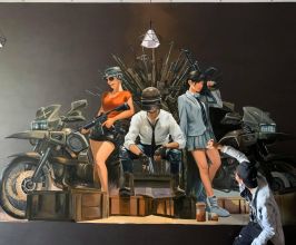 Biến Quán Trà Sữa Của Bạn Thành Điểm Check-In Hot Nhất Với Tranh Tường 3D Ấn Tượng