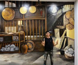 Mang hình ảnh căn bếp xưa vào không gian quán ăn