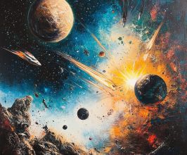 99+ Mẫu tranh vẽ tường Galaxy Độc Đáo- Ấn Tượng
