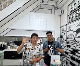 Vẽ Tranh Tường 2D Sketch Cafe Tại 41 Nguyễn Cư Trinh, Quận 1 – Bước Vào Thế Giới Truyện Tranh Đầy Ấn