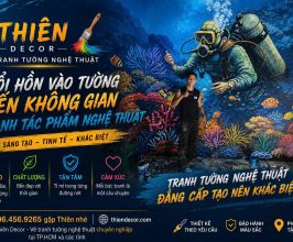 VẼ TRANH TƯỜNG SHOP MỸ PHẨM – TẠO KHÔNG GIAN ĐẸP, TINH TẾ VÀ NỔI BẬT THƯƠNG HIỆU