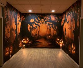 Vẽ Tranh Trang Trí Halloween – Tạo Không Gian Ma Mị, Ấn Tượng Và Thu Hút