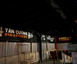 VẼ CHỮ TRUYỀN ĐỘNG LỰC PHÒNG GYM – TẠO KHÔNG GIAN TẬP LUYỆN MẠNH MẼ, ĐẦY CẢM HỨNG
